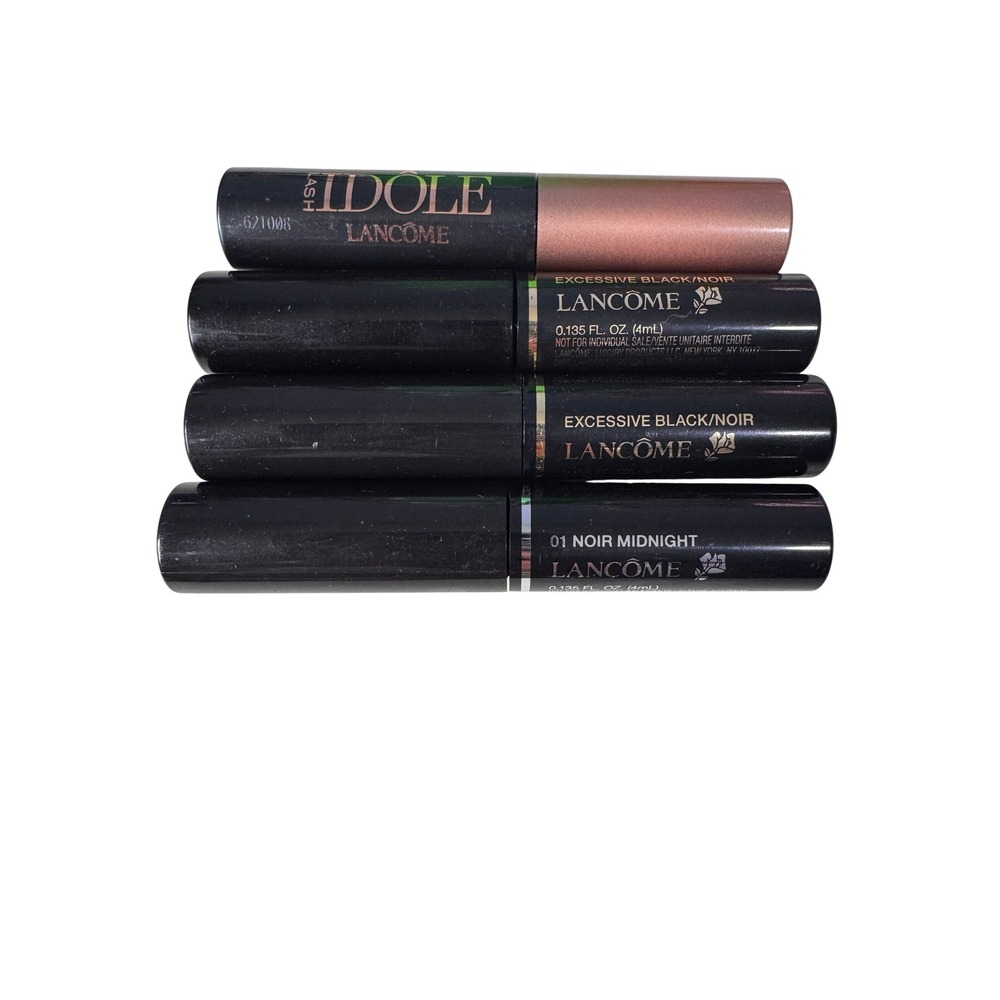 Lancome Mascara Set Lash Idole Hypnose Drama Excessive Black Travel Size 4 Piece